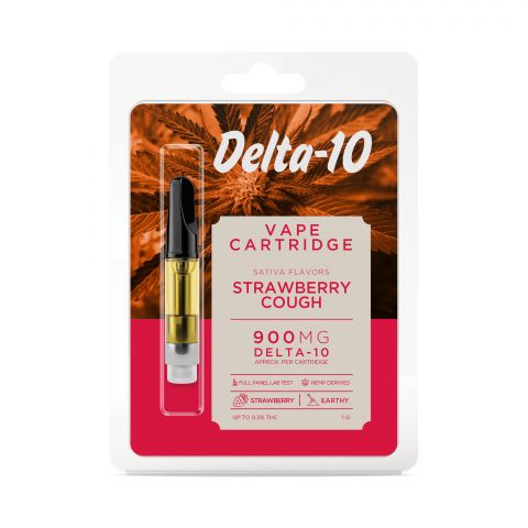 Strawberry Cough Cartridge - Delta 10 - Buzz - 900mg