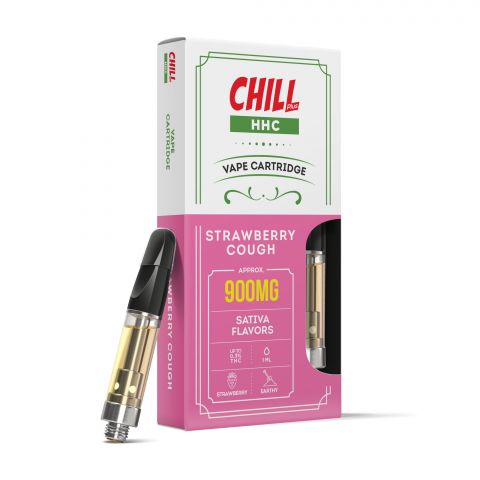Strawberry Cough Cartridge - HHC - Chill Plus - 900MG - 1