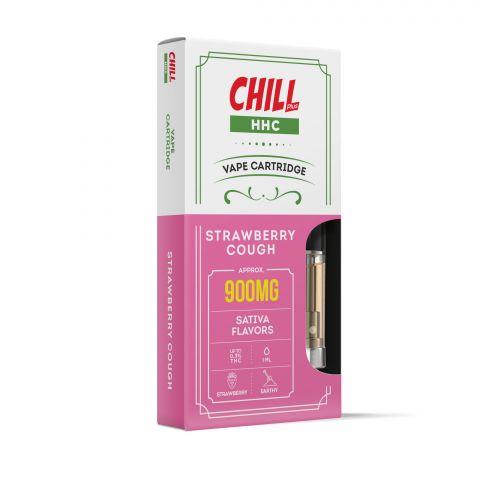 Strawberry Cough Cartridge - HHC - Chill Plus - 900MG - Thumbnail 2