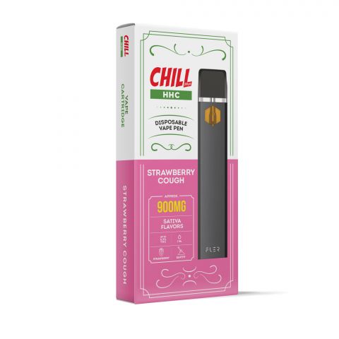 Strawberry Cough HHC Vape Pen - Disposable - Chill Plus - 900MG - Thumbnail 2