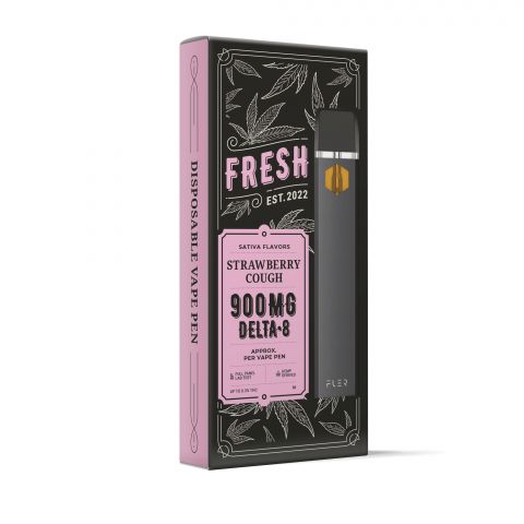 Strawberry Cough Pen - Delta 8 THC - Fresh - 900MG - Thumbnail 2