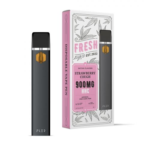 Strawberry Cough Pen - HHC - Fresh - 900MG - Thumbnail 1