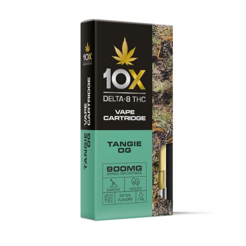 Tangie OG Cartridge - Delta 8 THC - 10X - 900mg - Thumbnail 2