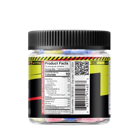 Tropical Mix Gummies - Delta 8 - Chill Extreme Plus - 4000MG - Thumbnail 3