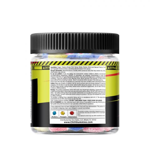 Tropical Mix Gummies - Delta 8 - Chill Extreme Plus - 4000MG - Thumbnail 4