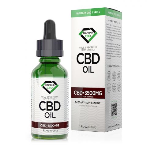 3500mg Full Spectrum CBD Oil - Diamond CBD - Thumbnail 2