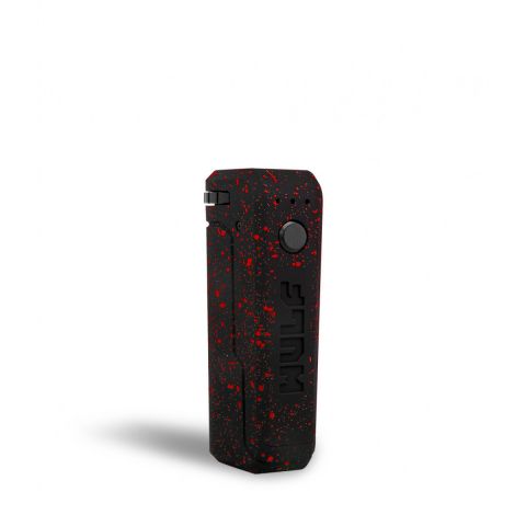 UNI Adjustable Cartridge Vaporizer by Wulf Mods - Black Red Spatter - 3