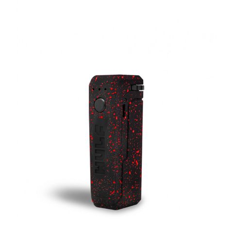 UNI Adjustable Cartridge Vaporizer by Wulf Mods - Black Red Spatter - Thumbnail 2