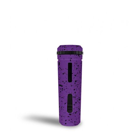 UNI Adjustable Cartridge Vaporizer by Wulf Mods - Purple Black Spatter - Thumbnail 4