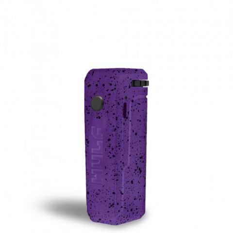 UNI Adjustable Cartridge Vaporizer by Wulf Mods - Purple Black Spatter - Thumbnail 2