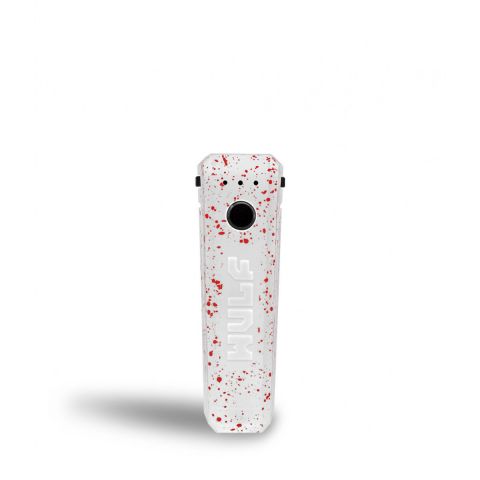 UNI Adjustable Cartridge Vaporizer by Wulf Mods - White Red Spatter - 1