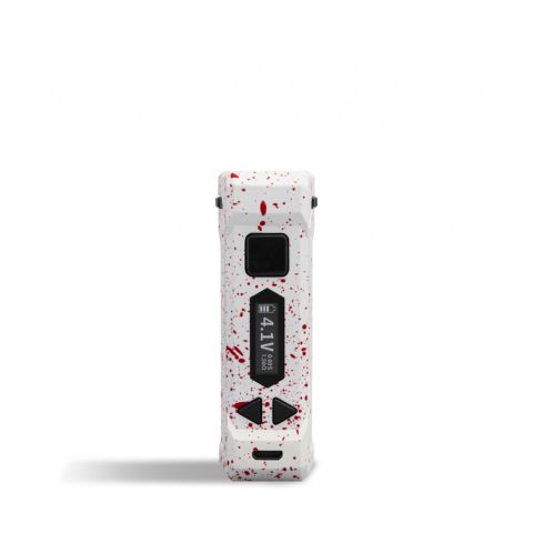 UNI Pro Adjustable Cartridge Vaporizer by Wulf Mods - White Red Spatter - Thumbnail 3