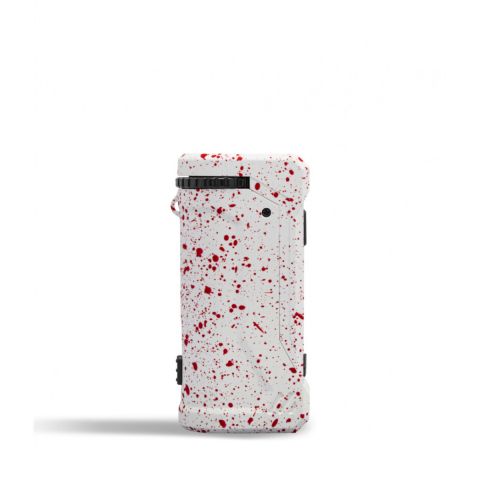 UNI Pro Adjustable Cartridge Vaporizer by Wulf Mods - White Red Spatter - Thumbnail 4