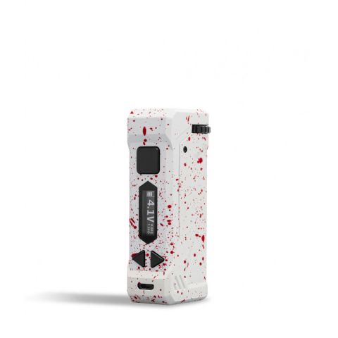 UNI Pro Adjustable Cartridge Vaporizer by Wulf Mods - White Red Spatter - 2