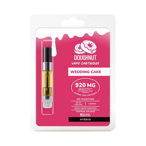 Wedding Cake Cart - Active CBD - Enzactiv - Doughnut Active CBD - 920mg - Thumbnail 2