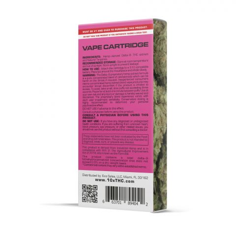 Wedding Cake Cart - Delta 8 THC - 10X - 900mg - Thumbnail 3
