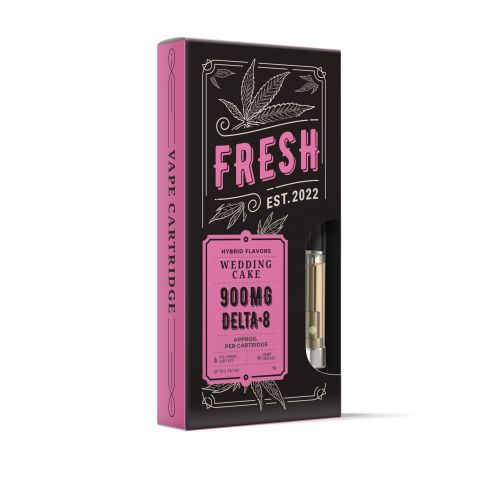 Wedding Cake Cart - Delta 8 THC - Fresh - 900MG - Thumbnail 2