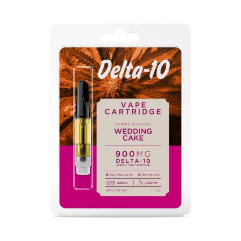 Wedding Cake Cartridge - Delta 10 - Buzz - 900mg - Thumbnail