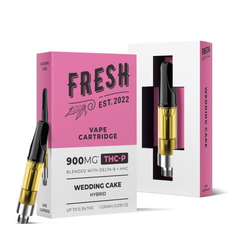 Wedding Cake Cartridge - THCP - Fresh - 900mg - Thumbnail 1