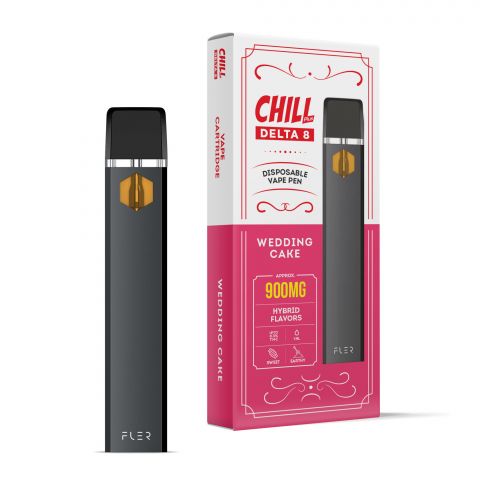 Wedding Cake Delta-8 THC Vape Pen - Disposable - Chill Plus - 900mg - 1