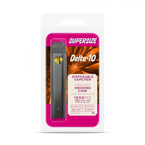 Wedding Cake Vape Pen - Delta 10 - Disposable - Buzz - 1800mg - Thumbnail