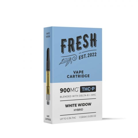 White Widow Cartridge - THCP - Fresh - 900mg - Thumbnail 3