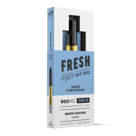 White Widow Cartridge - THCP - Fresh - 900mg - Thumbnail 2