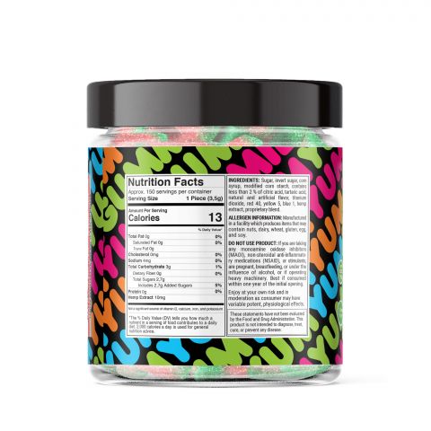 Yum Yum Gummies - CBD Full Spectrum Watermelon - 1500MG - Thumbnail 3