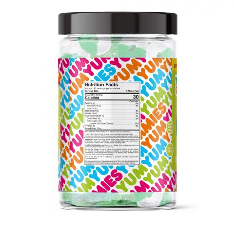 Yum Yum Gummies - CBD Isolate Extra Strength Apple Rings - 1500MG - Thumbnail 3