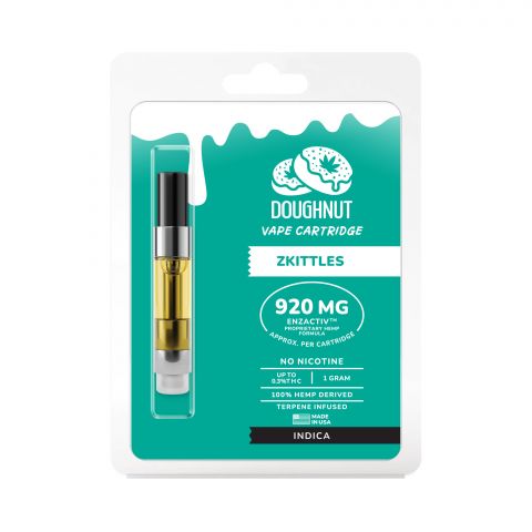 Zkittles Cartridge - Active CBD - Enzactiv - Doughnut Active CBD- 920mg - Thumbnail 2