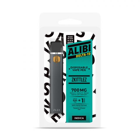 Zkittles Delta 10 THC Vape Pen - Disposable - Alibi - 700mg - Thumbnail 2