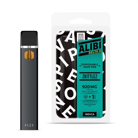 Zkittles Delta 8 THC Vape Pen - Disposable - Alibi - 920mg - 1