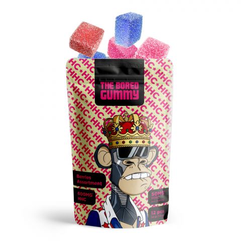 Berries Assortment Gummies - HHC THC - The Bored Gummy - 600MG (Coming Soon) - Thumbnail 2