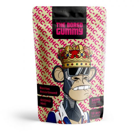 Berries Assortment Gummies - HHC THC - The Bored Gummy - 600MG (Coming Soon) - Thumbnail 3