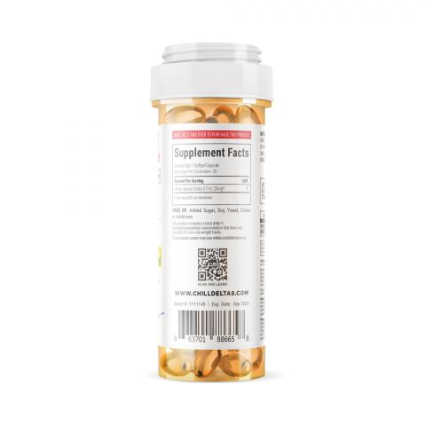 Chill Plus CBD Delta-8 THC Poppin Gel Capsules - 400X - Thumbnail 3
