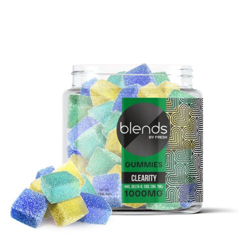 Clearity Gummies - D8, HHC, CBD Blend - Fresh - 1000mg - 1