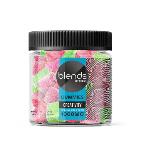 Creativity Blend - 25mg Gummies - D8, HHC, D10, CBG, CBD - Blends by Fresh - 2