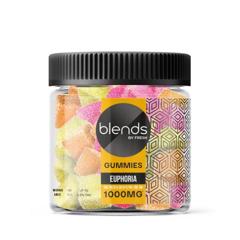 Euphoria Gummies - D8, HHC, D9 - Blends - 1000mg - Thumbnail 2