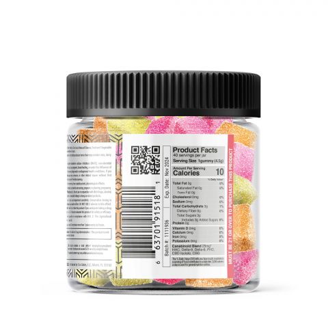 Euphoria Gummies - D8, HHC, D9 - Blends - 1000mg - Thumbnail 3