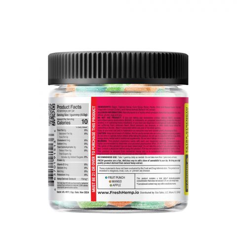 Fruity Blend Gummies - Delta-8 THC - Fresh Extreme - 3000MG  - Thumbnail 3