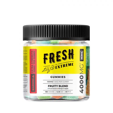 Fruity Blend Gummies - HHC - Fresh Extreme - 4000MG  - Thumbnail 2