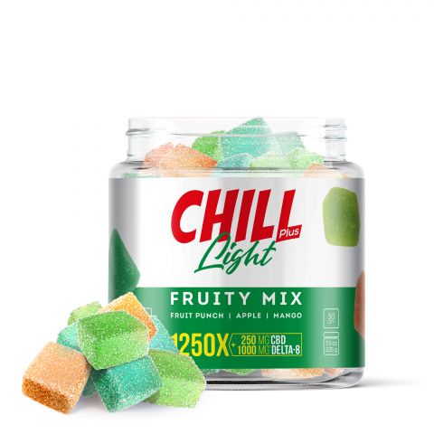 Fruity Mix Gummies - Delta 8 - Chill Plus Light - 1250mg - Thumbnail 1