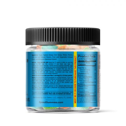 Fruity Mix Gummies - Kratom - Speed - Thumbnail 3