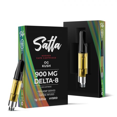 OG Kush Cartridge  - Delta 8 - Satla - 900mg - Thumbnail 1
