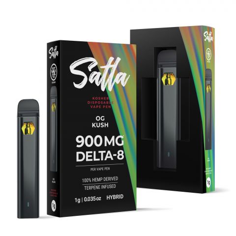 OG Kush Vape Pen - Delta 8 - Disposable - Satla - 900mg - 1