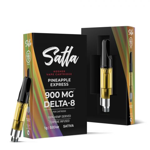 Pineapple Express Cartridge  - Delta 8 - Satla - 900mg - Thumbnail 1