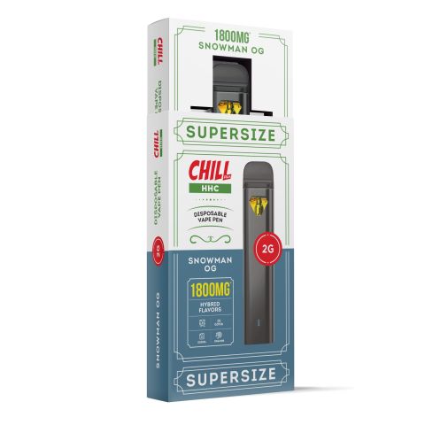 Snowman OG Vape Pen - HHC - Disposable - Chill Plus - 1800mg - Thumbnail 2