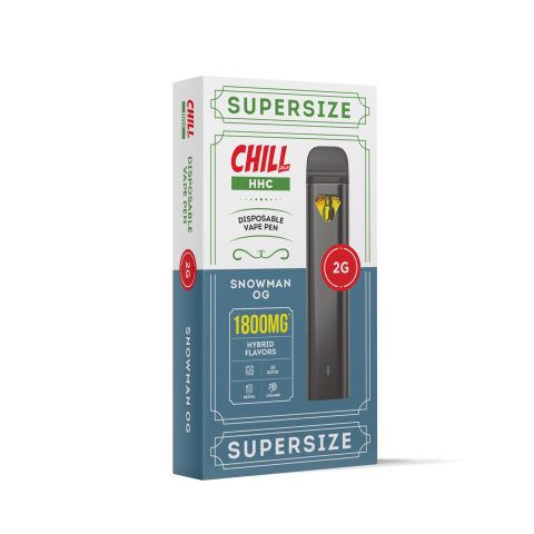 Snowman OG Vape Pen - HHC - Disposable - Chill Plus - 1800mg - Thumbnail 3
