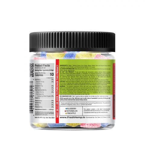 Tropical Blend Gummies - Delta-8 THC - Fresh Extreme - 4000MG  - Thumbnail 3