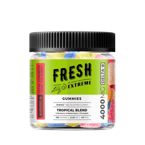 Tropical Blend Gummies - Delta-8 THC - Fresh Extreme - 4000MG  - 2